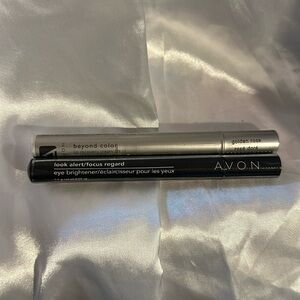 Avon Look Alert Eye Brightener Medium & Lip Recovery-Beyond Color “Golden Rose”